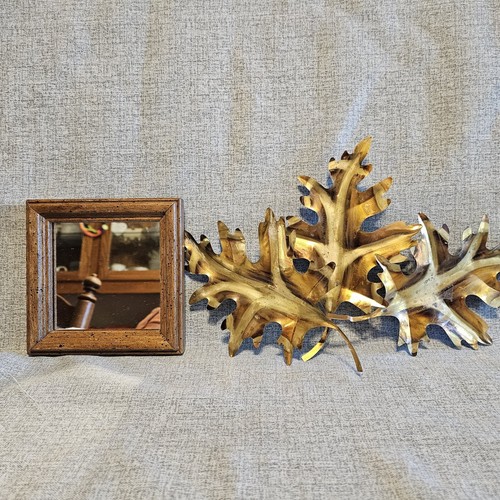 Vtge metal oak - oak, leaves